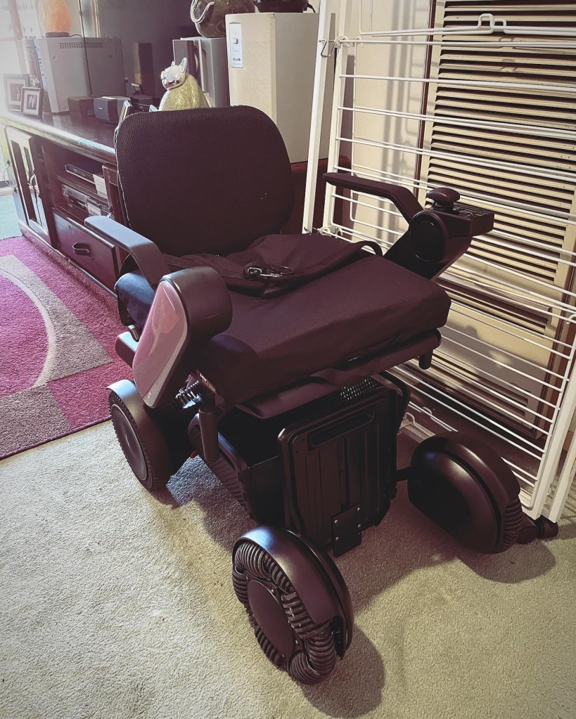 Eleanor Wheelie. C2 Whill Electric Wheelchair. 
